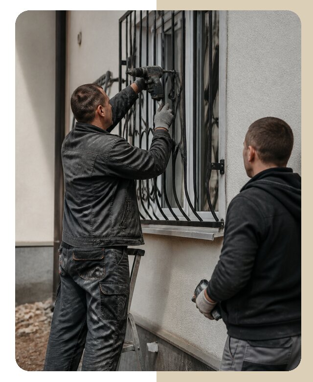 Установка наружных решеток в Усинске от 5017 р. | ДвериЛегко-Снс
